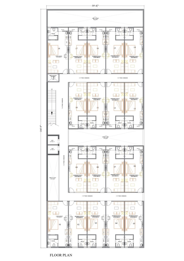 Floor Plan, maxxus-plaza Commercial Shop 519 Sq.Ft. In Ambala Highway Zirakpur 8927688