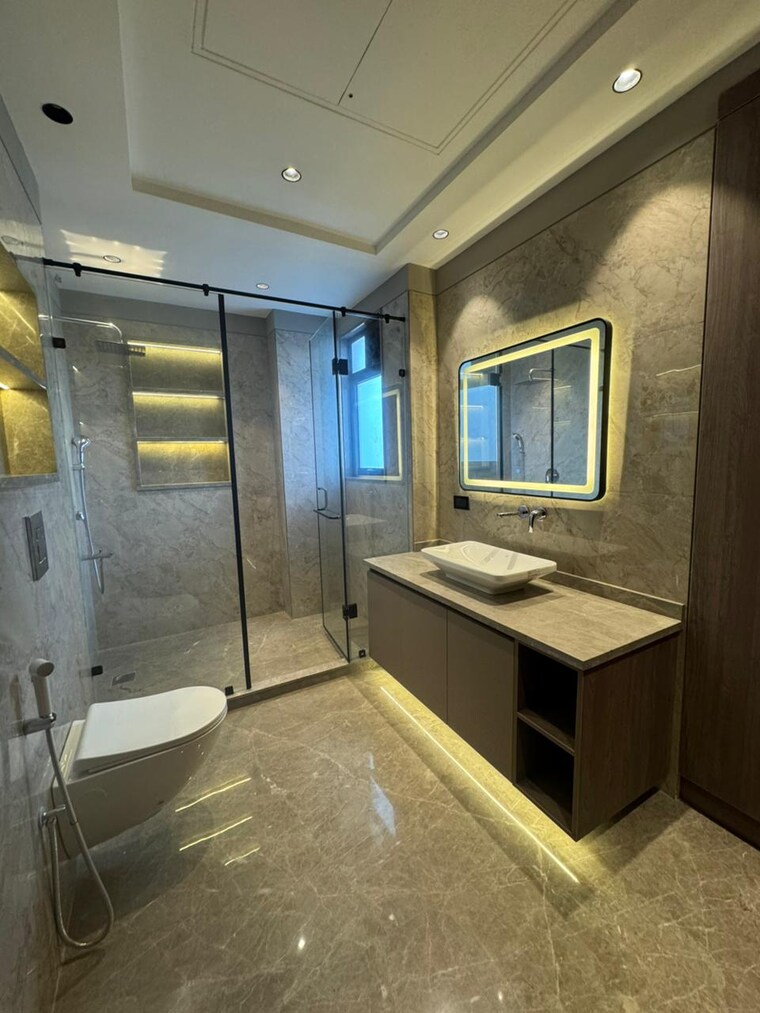 Attached Bathroom, kohli-one-malibu-town-plot 4 Bedroom 575 Sq.Yd. Builder Floor In Sector 47 Gurgaon 8927514