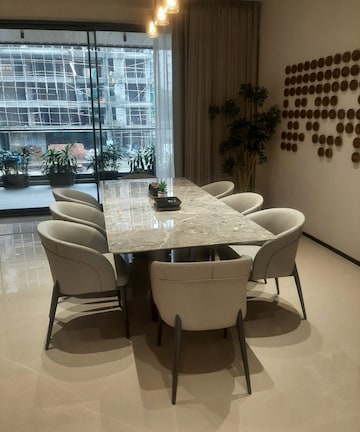 Living Room in 4 BHK Apartment at Vesu – for Rent