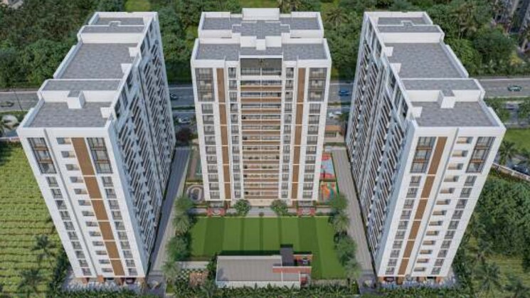 Exterior View, vip road 4 Bedroom 3600 Sq.Ft. Apartment In Vip Road Surat 8927526