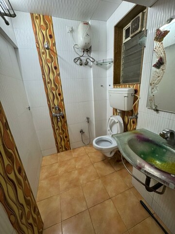 Attached Bathroom in 1 BHK Apartment at Lok Rachana, Mulund West – for Rent