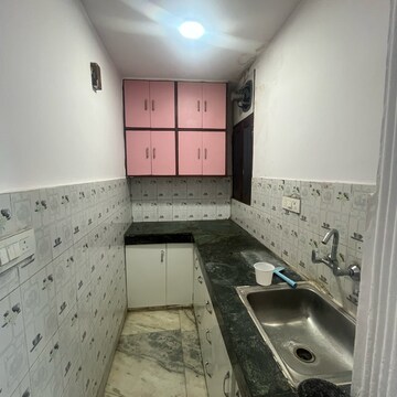 Kitchen in 3 BHK Builder Floor at Panchsheel Vihar – for Rent