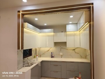 Kitchen in 3 BHK Apartment at ABA Cleo County, Sector 121 – for Rent