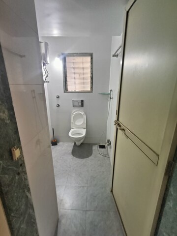 Bathroom in 2 BHK Apartment at Chetwani Swastik Garden, Pokhran Road No Two – for Rent