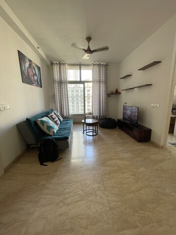 Living Room in 2 BHK Apartment at Hiranandani Eagleridge Wing A, Thane West – for Rent