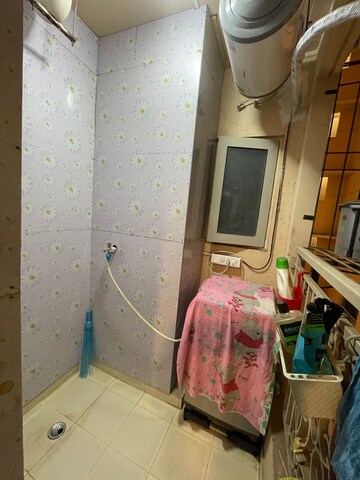 Bathroom in 2 BHK Apartment at Hiranandani Eagleridge Wing A, Thane West – for Rent