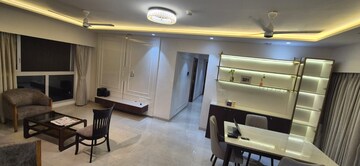 Living Room in 3 BHK Apartment at Lodha Sterling, Kolshet Road – for Rent