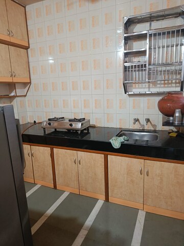 Kitchen in 1 BHK Apartment at Koregaon Park – for Rent
