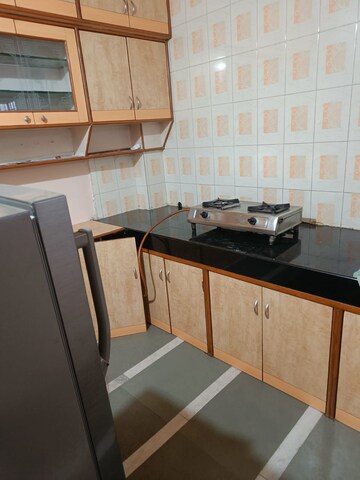 Kitchen in 1 BHK Apartment at Koregaon Park – for Rent