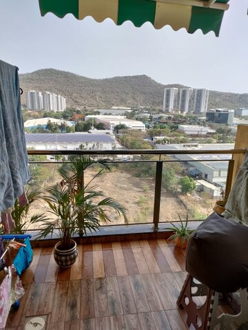 Balcony in 2 BHK Apartment at Ace Augusta, Hinjewadi – for Rent