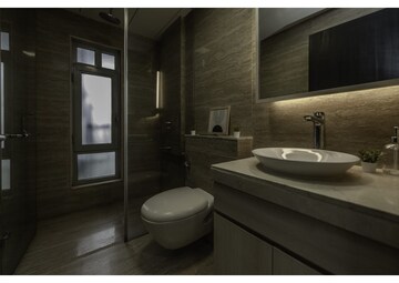 Bathroom in 3 BHK Apartment at Oberoi Realty Esquire, Goregaon East – for Sale