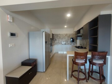 Living Room in 3 BHK Apartment at Nitesh Buckingham Gate, Lavelle Road – for Rent