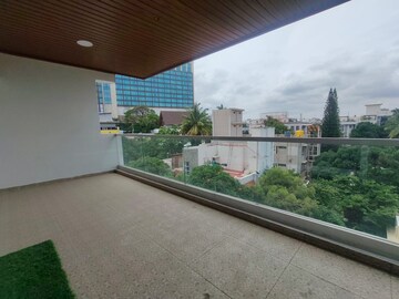 Balcony in 3 BHK Apartment at Nitesh Buckingham Gate, Lavelle Road – for Rent