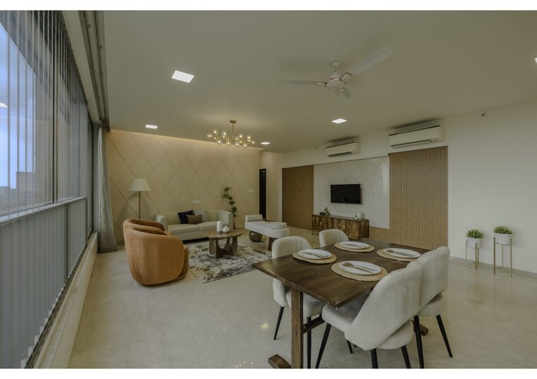 Master Bedroom, oberoi-realty-esquire 3 Bedroom 2150 Sq.Ft. Apartment In Goregaon East Mumbai 8927694