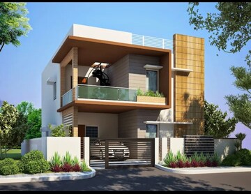 3 BHK Villa – Exterior View View at Praneeth Pranav Zenith, Bachupally - for Rent