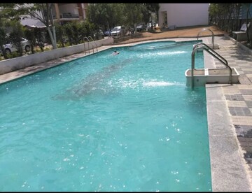 Swimming Pool in 3 BHK Villa at Praneeth Pranav Zenith, Bachupally – for Rent