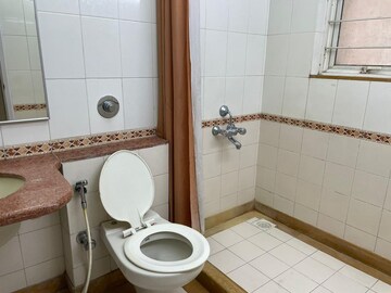 Bathroom in 3 BHK Apartment at Vascon Marigold, Kalyani Nagar – for Rent