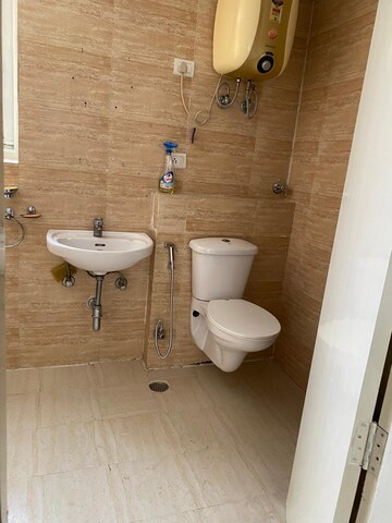Bathroom in 3 BHK Apartment at New Shivalik Society, Sector 51 – for Rent