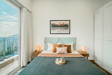 Bedroom in 3 BHK Apartment at Raheja Ridgewood, Goregaon East – for Sale