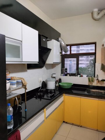 Kitchen in 3 BHK Apartment at Vinayak Vista, Lake Town – for Rent