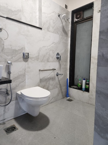 Bathroom in 2 BHK Apartment at Paradigm El Signora, Jogeshwari West – for Rent