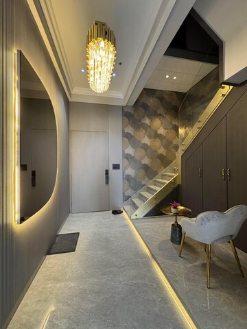 Bathroom in 3 BHK Apartment at Indiabulls Sky Forest, Lower Parel – for Rent