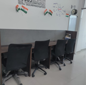 Team Area in  Office Space at Siddhi Nisarg, Bhagwan Nagar – for Rent