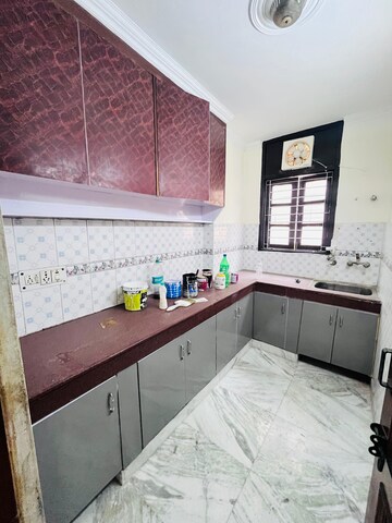 Kitchen in 3 BHK Builder Floor at Panchsheel Vihar – for Rent