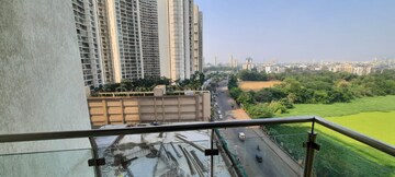 Balcony in 1 BHK Apartment at Bhairaav Goldcrest Residency, Ghansoli – for Rent