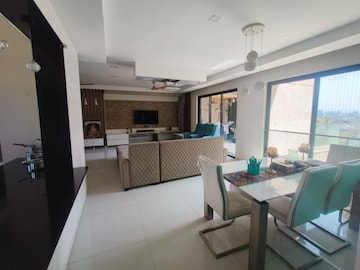 Living Room in 3.5 BHK Apartment at Supreme Belmac Residences, Kalyani Nagar – for Rent