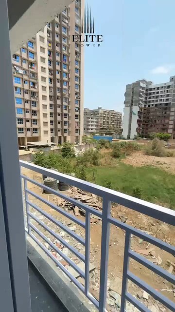 Balcony in 1 BHK Apartment at Crystal Elite Homes, Nalasopara West – for Sale