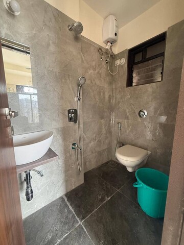 Bathroom in 1 BHK Apartment at Tulip CHS Andheri West, Andheri West – for Rent