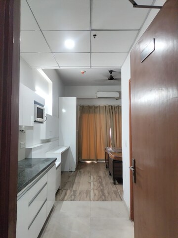 Building Lobby in 1 BHK Apartment at Paramount Golfforeste, Zeta I Greater Noida – for Rent