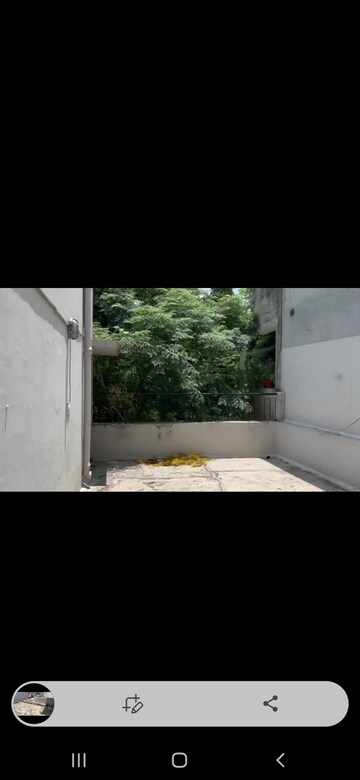 Balcony in 2 BHK Builder Floor at Hauz Khas Market – for Rent