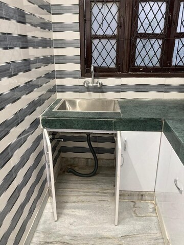 Kitchen in 3 BHK Builder Floor at Jawahar Park – for Sale