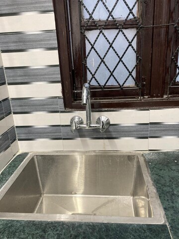 Kitchen in 3 BHK Builder Floor at Jawahar Park – for Sale