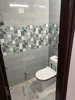 Bathroom in 3 BHK Builder Floor at Jawahar Park – for Sale