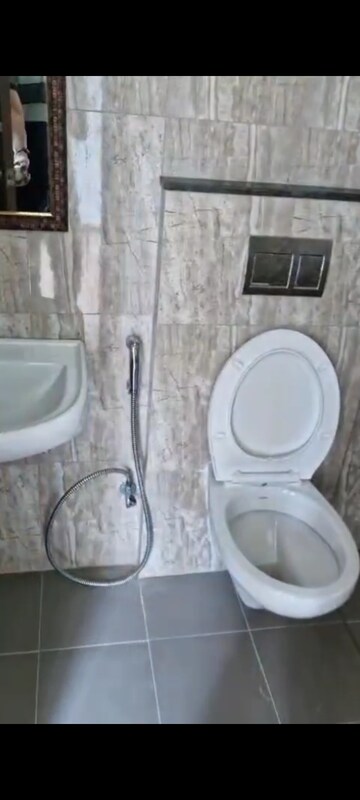 Bathroom in 2 BHK Apartment at Shapoorji Pallonji Joyville Phase 2, Sector 102 – for Rent