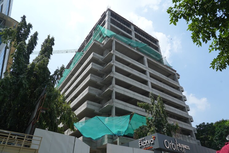 Exterior View, ekatva-orbit-business-hub Commercial Office Space 470 Sq.Ft. In Wagle Industrial Estate Thane 8928049
