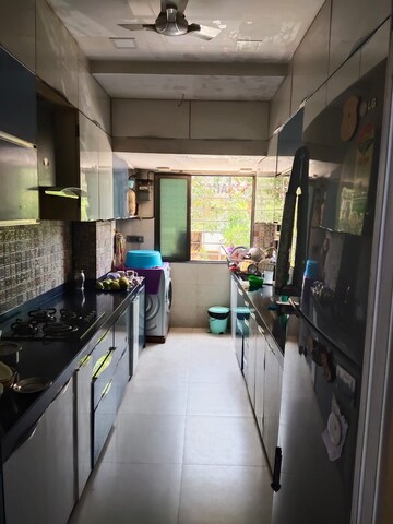 Kitchen in 2 BHK Apartment at Evershine Grandeur, Malad West – for Rent