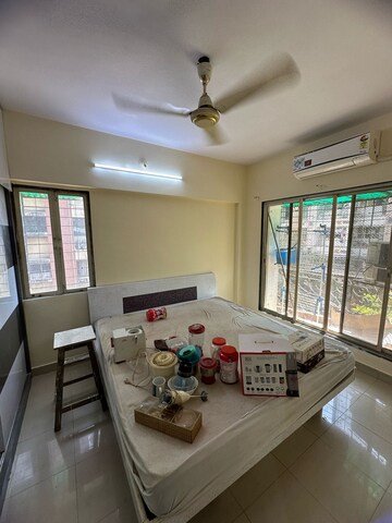 Bedroom in 1 BHK Apartment at Satsang Building, Mira Road East – for Sale