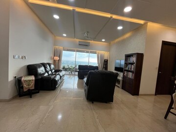 Living Room in 3 BHK Apartment at Lokhandwala Minerva Mahalaxmi, Mahalaxmi – for Rent