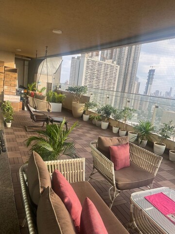 Balcony in 3 BHK Apartment at Lokhandwala Minerva Mahalaxmi, Mahalaxmi – for Rent