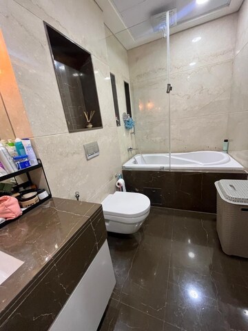 Attached Bathroom in 3 BHK Apartment at Lokhandwala Minerva Mahalaxmi, Mahalaxmi – for Rent