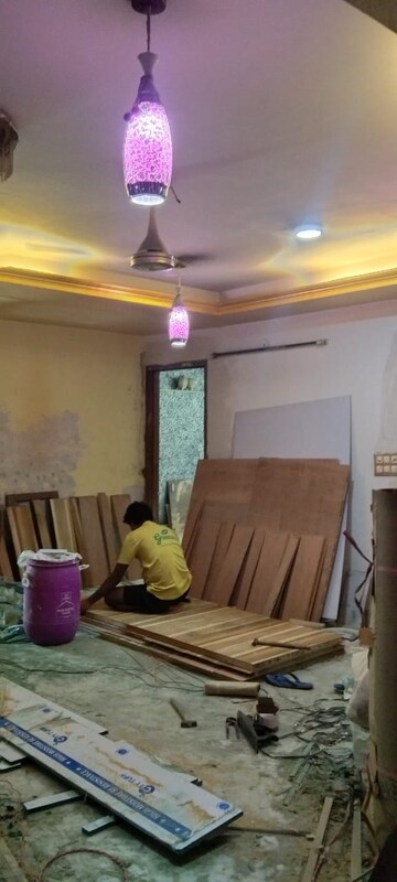 Living Room in 3 BHK Builder Floor at Kishangarh – for Rent