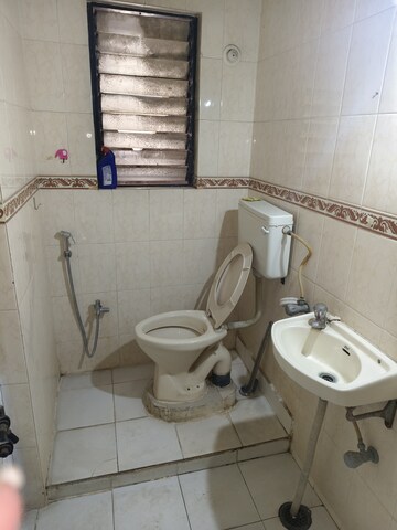 Bathroom in 2 BHK Apartment at Mahesh Paradise, Aundh – for Rent