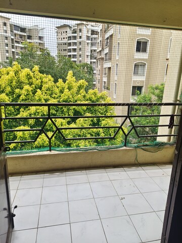 Balcony in 2 BHK Apartment at Mahesh Paradise, Aundh – for Rent