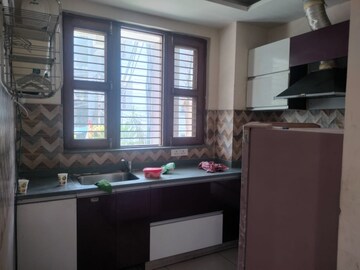 Kitchen in 3.5 BHK Builder Floor at Milestone 32nd Avenue, Sector 15 – for Rent