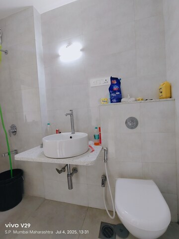 Bathroom in 2 BHK Apartment at Sugee Atharva, Prabhadevi – for Rent
