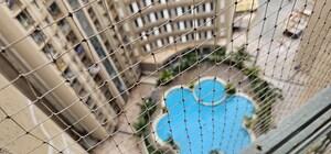 Balcony in 2 BHK Apartment at Gurukrupa Marina Enclave, Malad West – for Sale